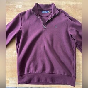 Polo Ralph Lauren Zip Jumper Pullover Mock Sweater Sweatshirt Pullover Men’s M